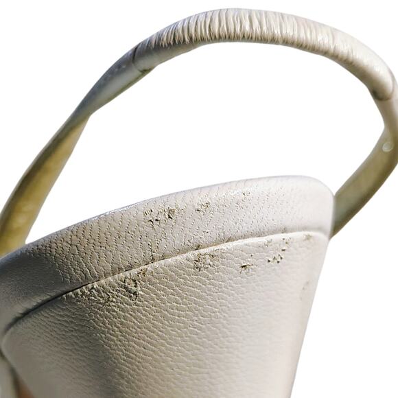 80s Pancaldi Italian Leather Strappy Heels 4 Inch Heel Size 7 1/2 AA Gently Used - Picture 12 of 12